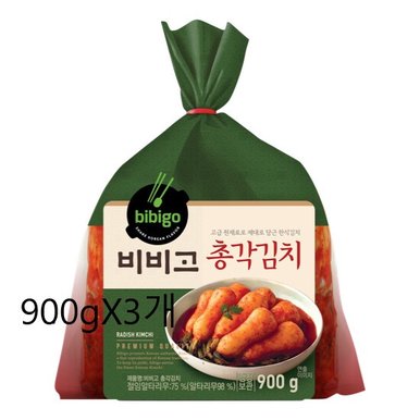 CJ 비비고 총각김치 900GX3개