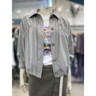 안지크 세이브존07 여성 셔링 칠부 숏 재킷 AH2-JK591-0 (10509718)