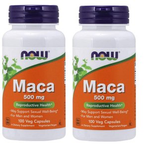 마카 MACA 500mg 100베지캡슐 X 2통