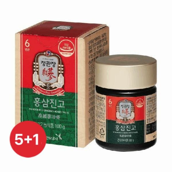 [정관장 본사직영]5+1홍삼진고 (100g) / 총6병(600g)