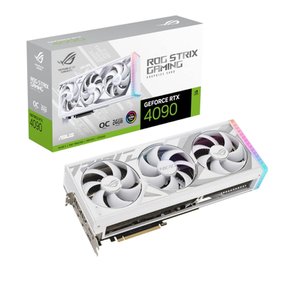 ASUS NVIDIA GeForce RTX 4090 OC edition 24GB GDDR6X  ROG-STRIX-RTX4090-O24G-WHITE 탑재