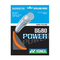 배드민턴스트링 BG80파워(색상 : 오렌지)