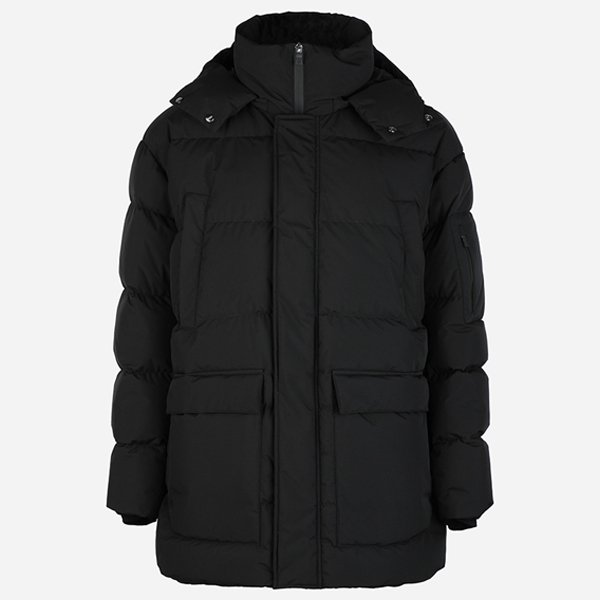 [시흥점] 5F PI001292U 12840 9300 남성 포켓 우드 패딩 자켓 블랙