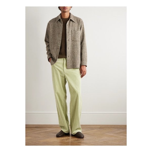 골지 알파카 혼방 스웨터 브라운 46376663162885170