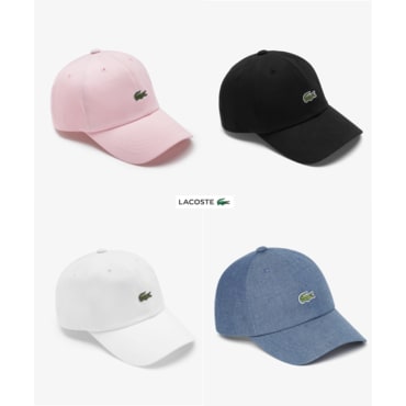 라코스테 (여성) 25SS 면 트윌 베이직 야구모자 RK209E-55G 4컬러 (택1)