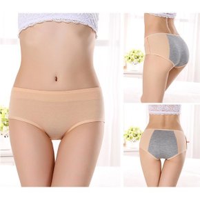 6+1/순면 생리 위생 샘방지 미디 여성 팬티
