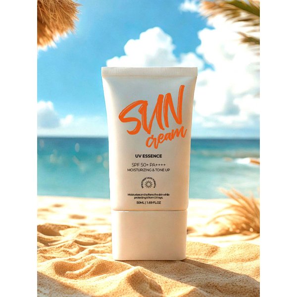 블루폴 UV에센스 톤업 선크림 SPF 50+ 자외선차단 선케어 선블럭 50ml