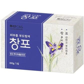  동산 부드럽게 창포비누 100g x12개