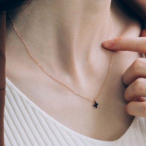[14K] 블루다이아몬드 1주년 여자친구 와이프 다이아 목걸이 선물