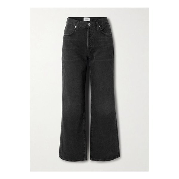 아니나 하이라이즈 와이드 진 30인치 블랙 46376663162844644