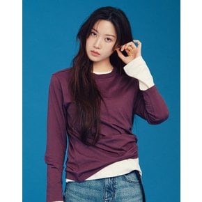여자 기본 긴팔 티셔츠 326903 여 퍼펙트 긴팔티 05326903