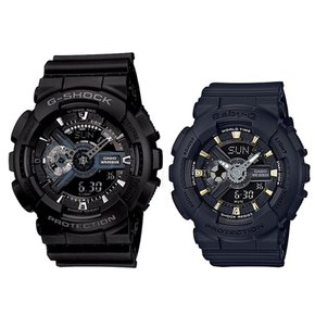 G-SHOCK Baby-G GA-110-1BBA-110GA-1A (카시오) 카시오 방수 페어 워치 G-쇼크 베이비 남성