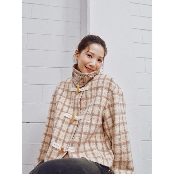 (핸디) 떡볶이 크롭 코트 AP4WTA61