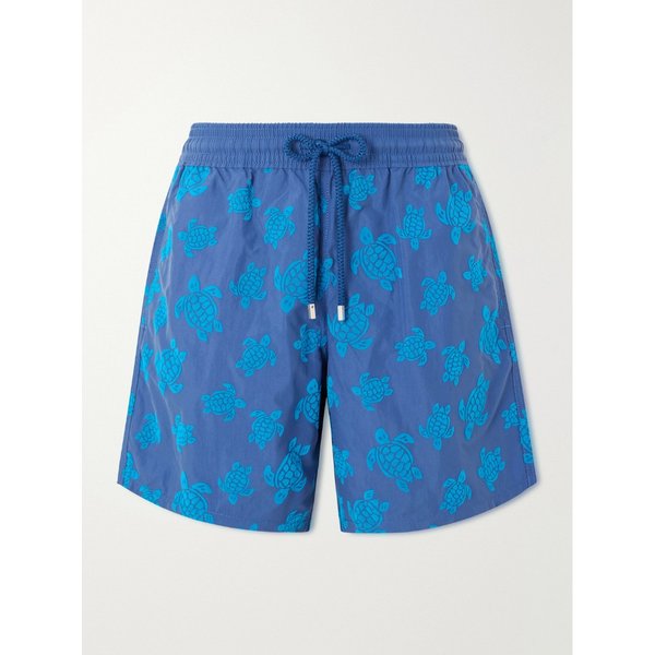 빌보콰 무레아 스트레이트 레그 미드 렝스 프린트 스윔 쇼츠 46376663163072933