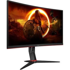 영국 AOC 모니터 Gaming CQ27G2U 27 inch QHD Curved Monitor144Hz 1ms MPRT VA AMD FreeSync Pr