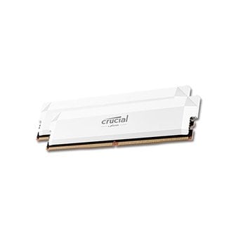  마이크론 Crucial DDR5-6000 CL36 PRO Overclocking White 패키지 아스크텍 (32GB(16Gx2))