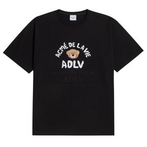 TEDDY BEAR (BEAR DOLL) SHORT SLEEVE T-SHIRT BLACK 테디베어돌 블랙