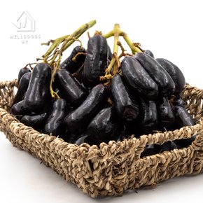 달콤한 블랙사파이어 씨없는 포도 4kg(8-12수)