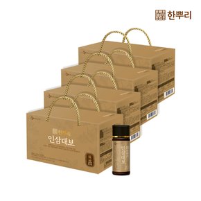 한뿌리 인삼대보 100ml*10병 x 4개