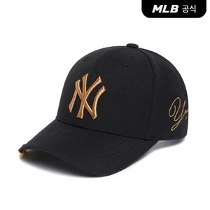 MLB [코리아공식]히어로즈 스트럭쳐 볼캡 NY (Gold)