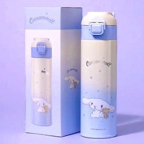 텀블러 보온 보냉 물병 산리오 시나모롤 그라데이션 500ml