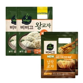 비비고 왕교자 1.4KG x2 + 납작교자 315G x2