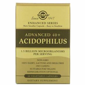 솔가 어드밴스 애시도필루스 유산균 Advanced 40+ acidophilus 60캡슐