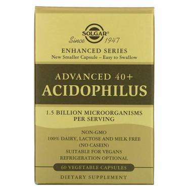  솔가 어드밴스 애시도필루스 유산균 Advanced 40+ acidophilus 60캡슐