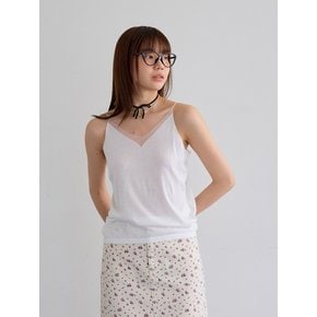 AR_Light v-neck camisole_WHITE