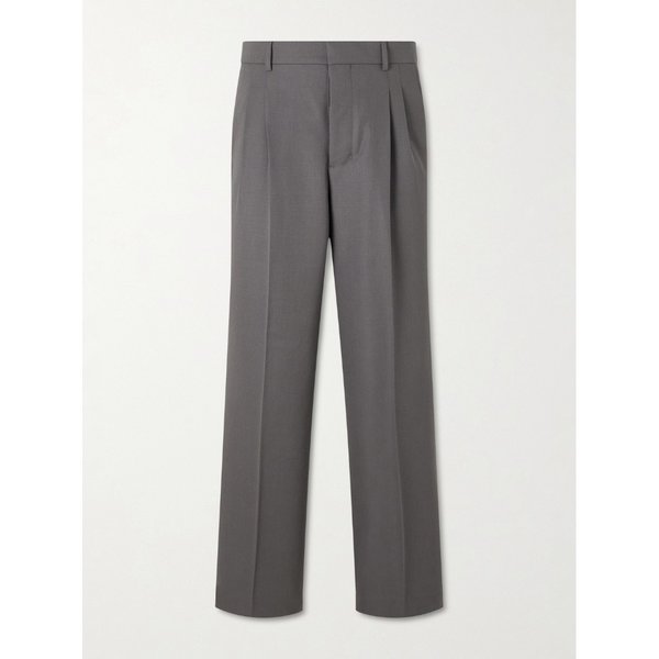 와이드 플리츠 울 팬츠 46376663162992509