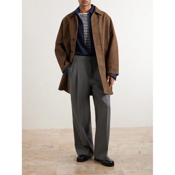 와이드 플리츠 울 팬츠 46376663162992509