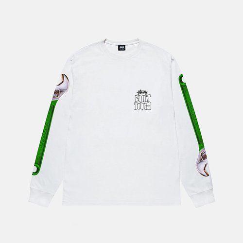 Santa Cruz x TMNT Mutagen White Long Sleeve T-Shirt