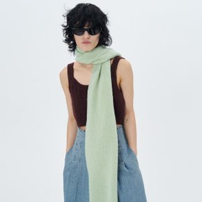 LOOP YARN WOOL MUFFLER(MINT)