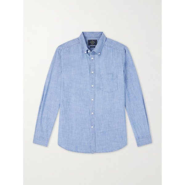 포르투기스 플란넬 코튼 샴브레이 셔츠 46376663163010620