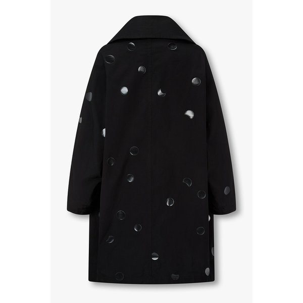 [Y`s]빅 카라 도트 패턴 코트 6616105100000