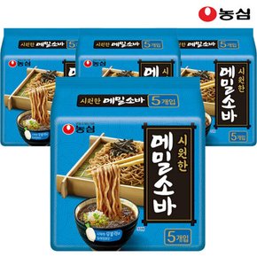 농심 메밀소바 127g x 20봉