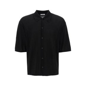 Short sleeve shirt TO1225 LK116 BLACK