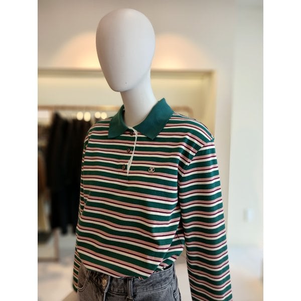 [여주점] 씨씨콜렉트 카라넥스트라이프티셔츠 E261psm103