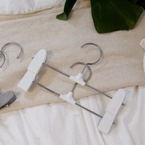 보노하우스 어반 스마트 논슬립 집게 바지걸이 50개 옷 정리 행거