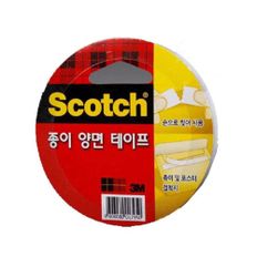 3M 찢어쓰는 종이 양면테이프 18mm X 10M