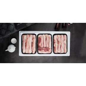 [8/28(수)순차출고][자연맛남] 숙성돼지 특수부위 뒷고기모듬 한판 선물세트 900g