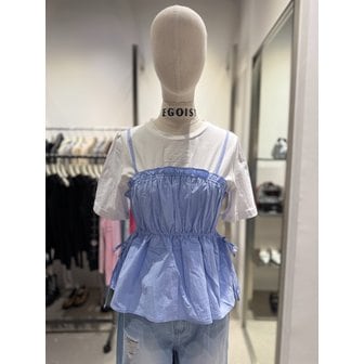 에고이스트 [여주점] 레이어드 뷔스띠에 티셔츠  ES2OTH55