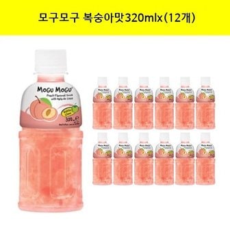 모구모구 복숭아 320mlx(12pet)/24pet/48pet