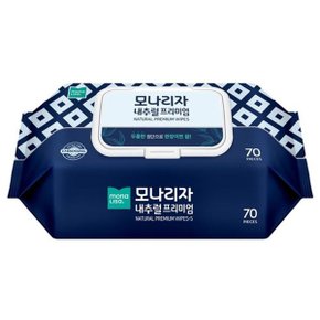 내추럴 프리미엄 물티슈 70매 캡형_WB27C75