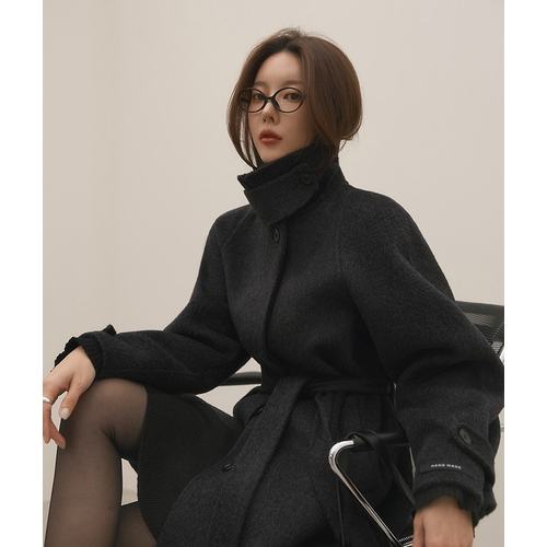 다바걸 / D&B made 블랙라벨 르빈하프울핸드코트