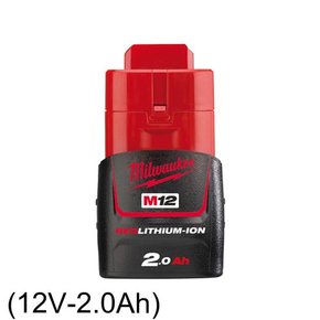 밀워키 리튬이온 배터리 M12B2  12V-2.0Ah