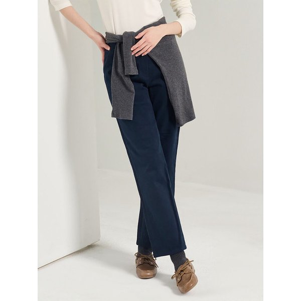 [Essential] 스트레이트 기모 치노 팬츠  네이비 (BF5X21E06R)