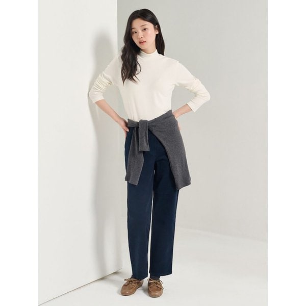 [Essential] 스트레이트 기모 치노 팬츠  네이비 (BF5X21E06R)