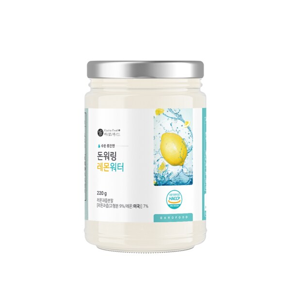 돈워링 레몬워터 220g