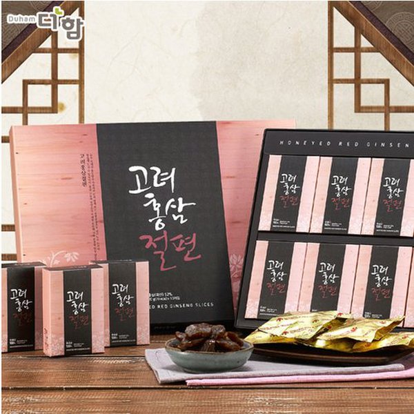 [본사직영][대동고려삼][총3박스] 4년근 고려홍삼절편 (20g x 10팩)x(총3박스)/인기선물세트/정과/절편